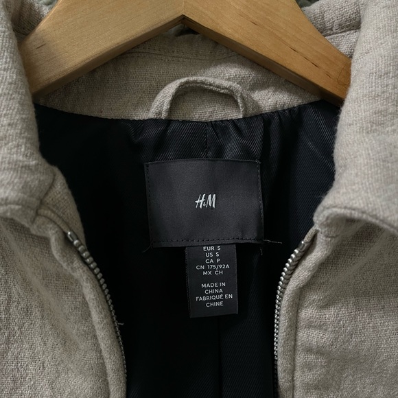H&M Overcoat - Beige - Size S - Brand New - Picture 3 of 3